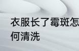 衣服长了霉斑怎么办 长霉斑的衣服如何清洗