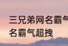 三兄弟网名霸气超拽 有哪些三兄弟网名霸气超拽