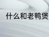 什么和老鸭煲汤最好 老鸭煲汤做法