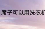 席子可以用洗衣机洗吗 如何清洗席子