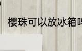 樱珠可以放冰箱吗 樱珠能放冰箱吗