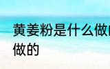黄姜粉是什么做的 黄姜粉是什么东西做的