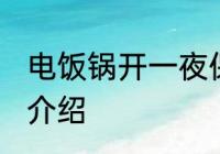 电饭锅开一夜保温可以吗 电饭锅功能介绍