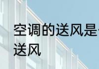 空调的送风是什么意思 什么是空调的送风