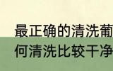 最正确的清洗葡萄方法是什么 葡萄如何清洗比较干净