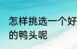 怎样挑选一个好吃的鸭头 如何挑选好的鸭头呢